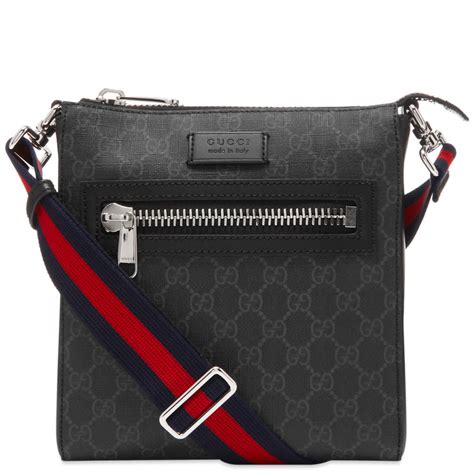 gucci house pattern messenger bag|gucci messenger bag small.